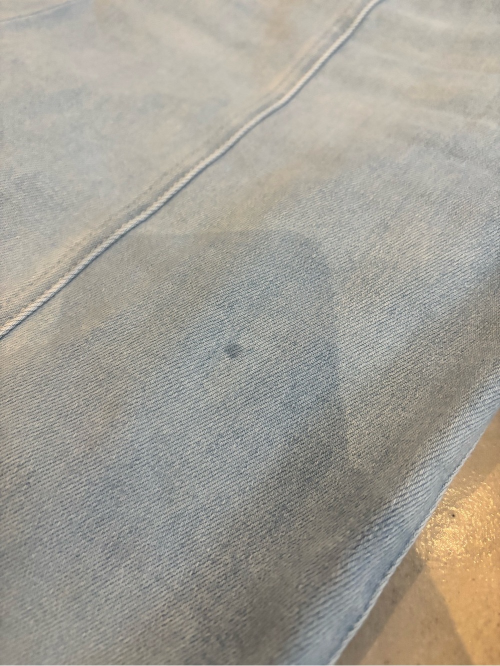 PAIGE Light Blue Wide-Leg Jeans - Picture 11 of 13